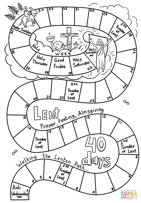 Free Printable Lent Coloring Pages